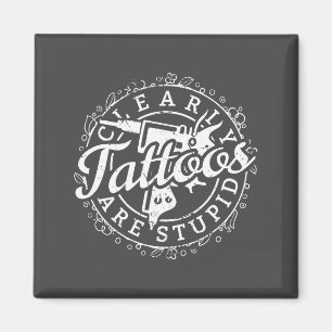 Íman Tatuagens São Camisa de Estudante Engraçado Artist