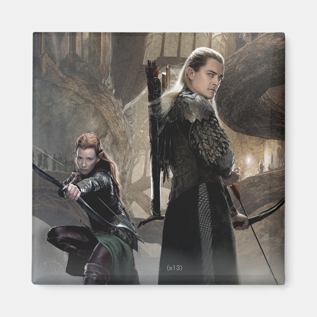 Íman TAURIEL™ E LEGOLAS GREENLEAF™ Movie Poster 2 (Frente)