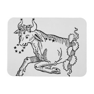 Íman Taurus (Bull) uma ilustração 'do poético