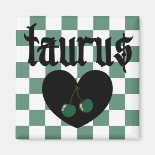 Íman Taurus Gothic - Design de cerejas controladas esté