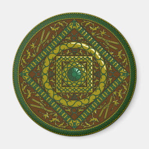 Íman Taurus Mandala Magnet