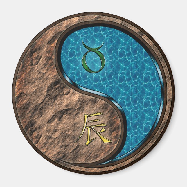 Íman Taurus & Water Dragon (Frente)