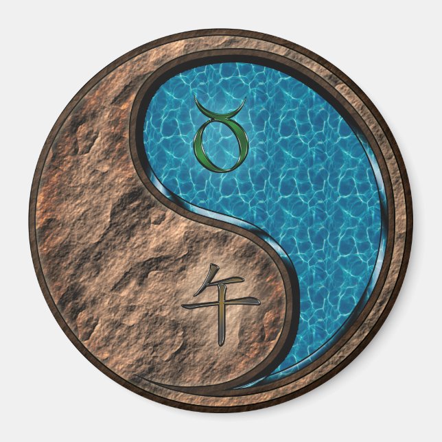 Íman Taurus & Water Horse (Frente)