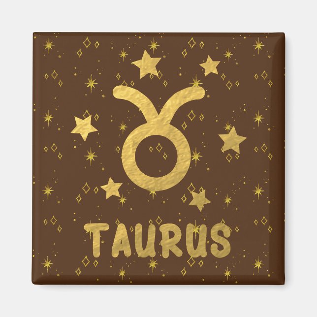 Íman Taurus Zodiac Terthy Magnet (Frente)