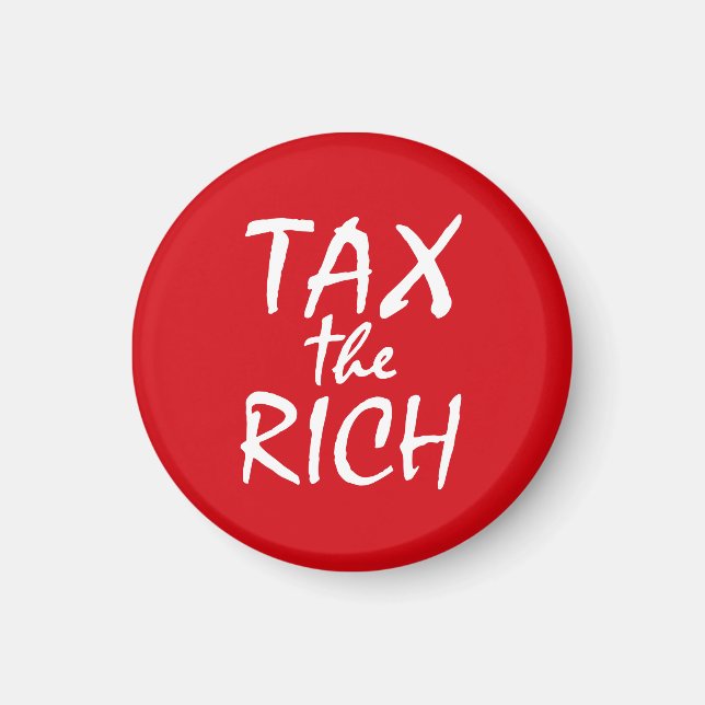Íman Tax the Rich (Frente)