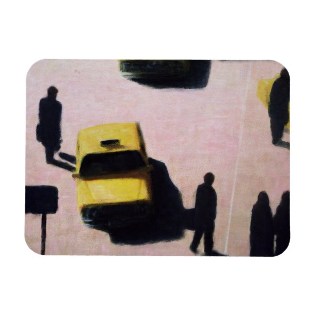 Íman Táxis de Nova Iorque 1990 (Horizontal)