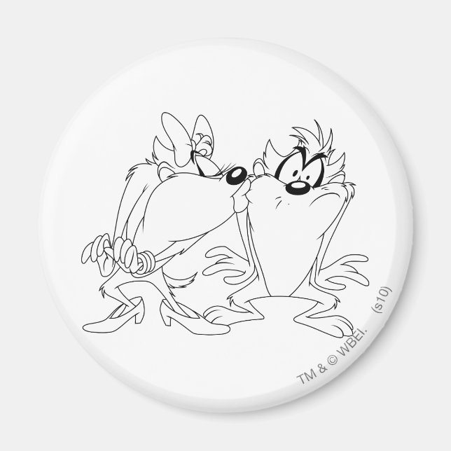 Íman TAZ™ e Garota (Frente)