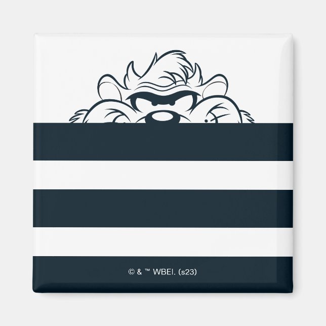 Íman TAZ™ Ocultando em faixas (Frente)