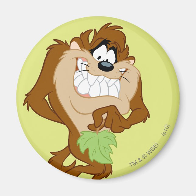 Íman TAZ™ segurando uma folha (Frente)