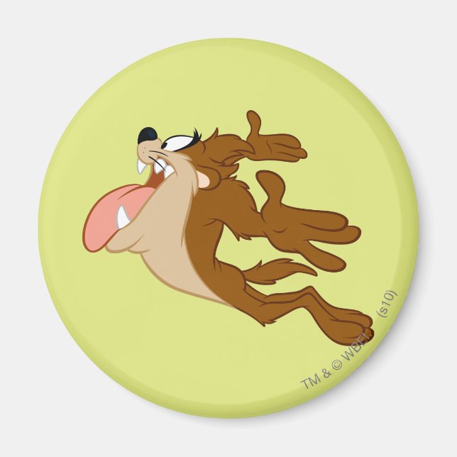 Íman TAZ™ voando pelo ar (Frente)