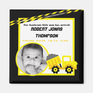 Íman {TBA} 2"x2" Magnet de Anúncio de Construção