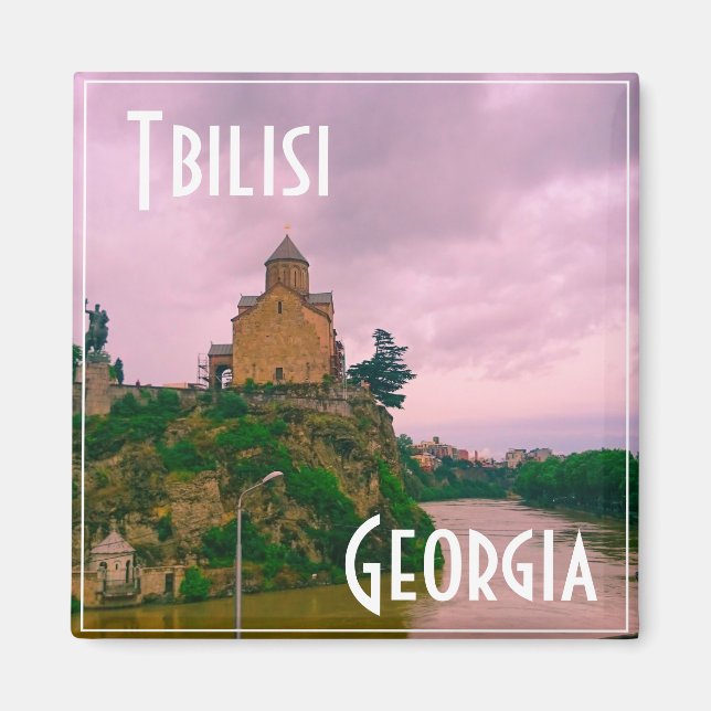 Íman Tbilisi Georgia View Cityscape Architecture (Frente)