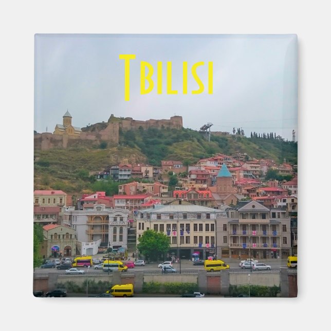 Íman Tbilisi Georgia View Cityscape Architecture (Frente)