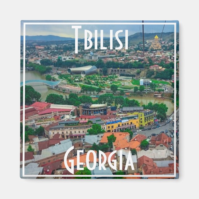 Íman Tbilisi Georgia View Cityscape Architecture (Frente)