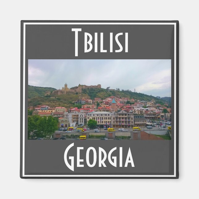 Íman Tbilisi Georgia View Cityscape Architecture (Frente)