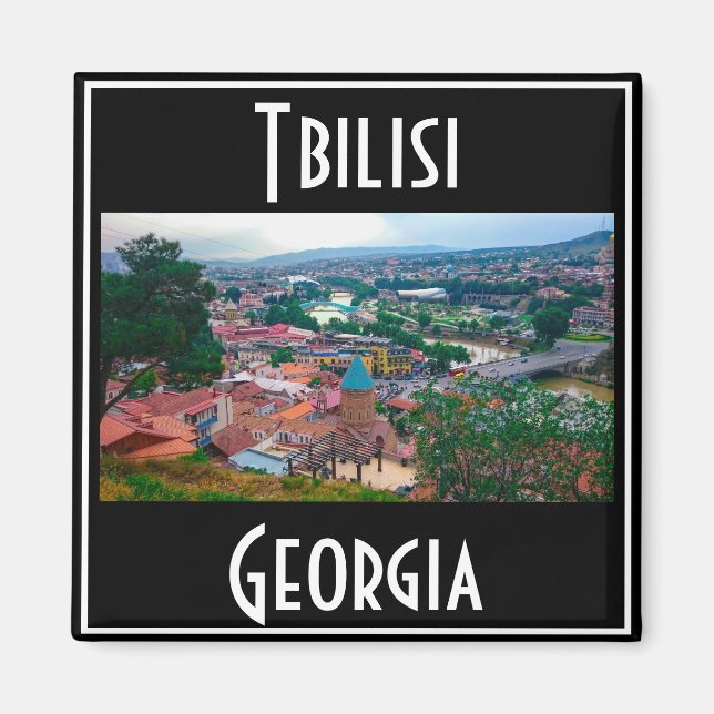 Íman Tbilisi Georgia View Cityscape Architecture (Frente)