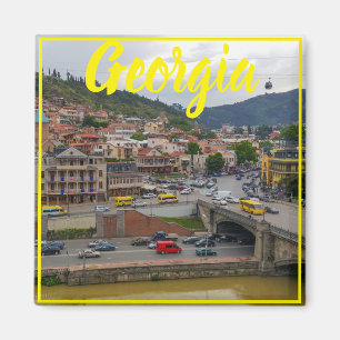 Íman Tbilisi Georgia View Cityscape Architecture