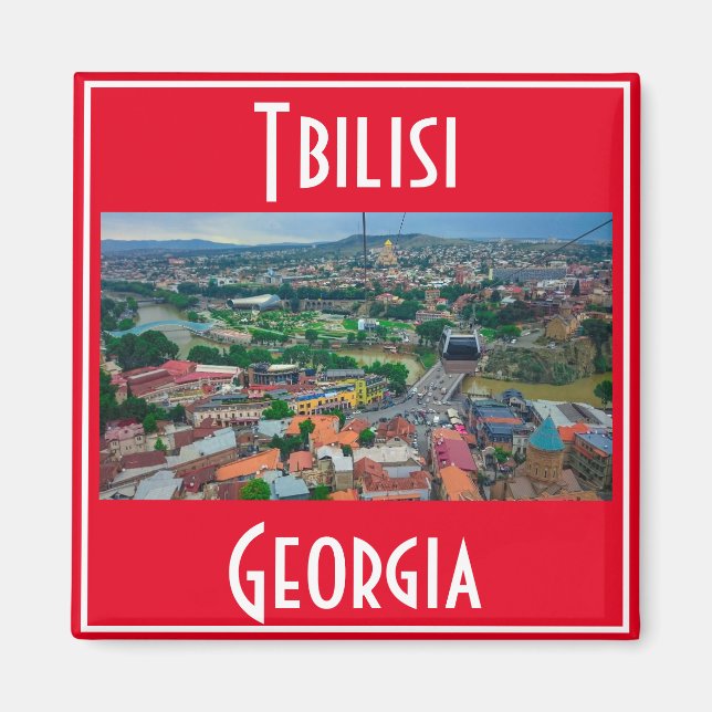 Íman Tbilisi Georgia View Cityscape Architecture (Frente)