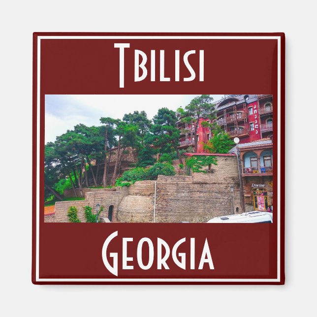 Íman Tbilisi Georgia View Cityscape Architecture (Frente)