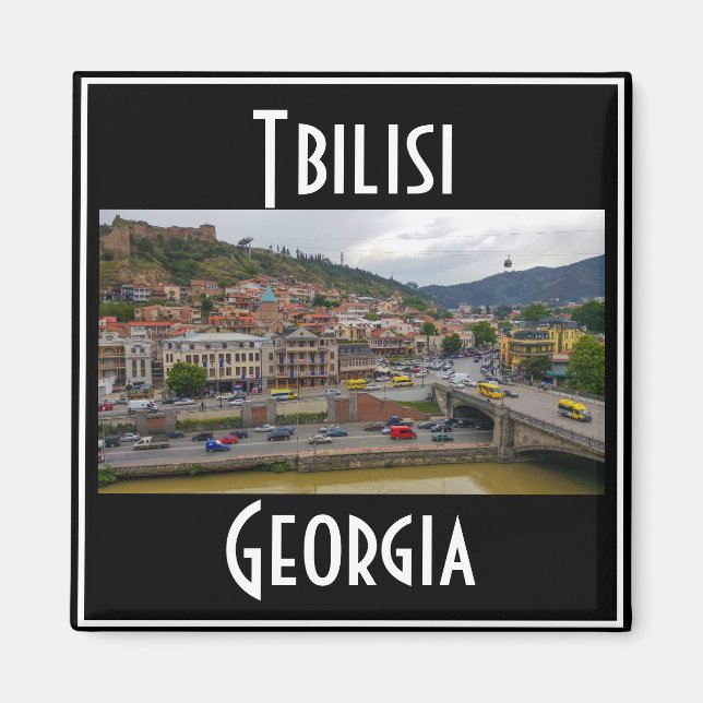 Íman Tbilisi Georgia View Cityscape Architecture (Frente)