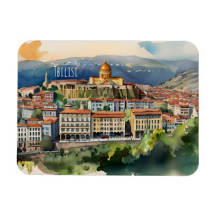 Íman Tbilisi watercolor art