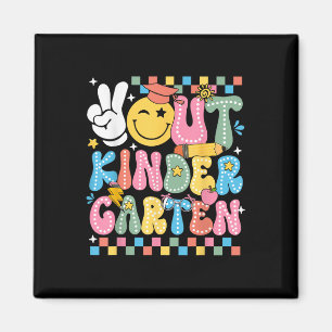 Íman Tchau Jardim de Infância Cara de Sorriso Hippie Úl