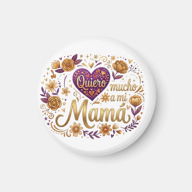 Íman Te quiero, mamá (Frente)