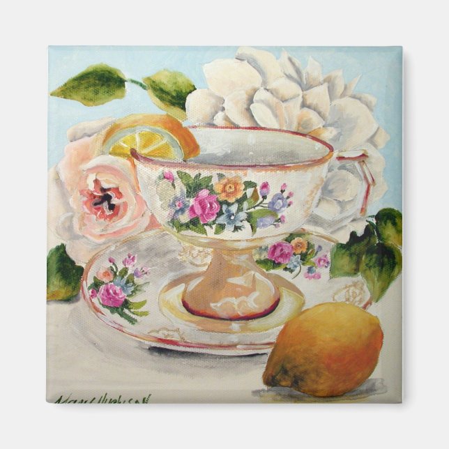 Íman Tea & Lemon Magnet (Frente)