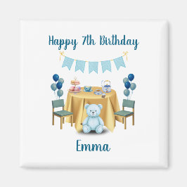 Íman Tea Party Birthday Magnet Gift
