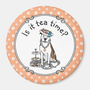 Íman Tea Party Pit Bull (lt brindle white 3)