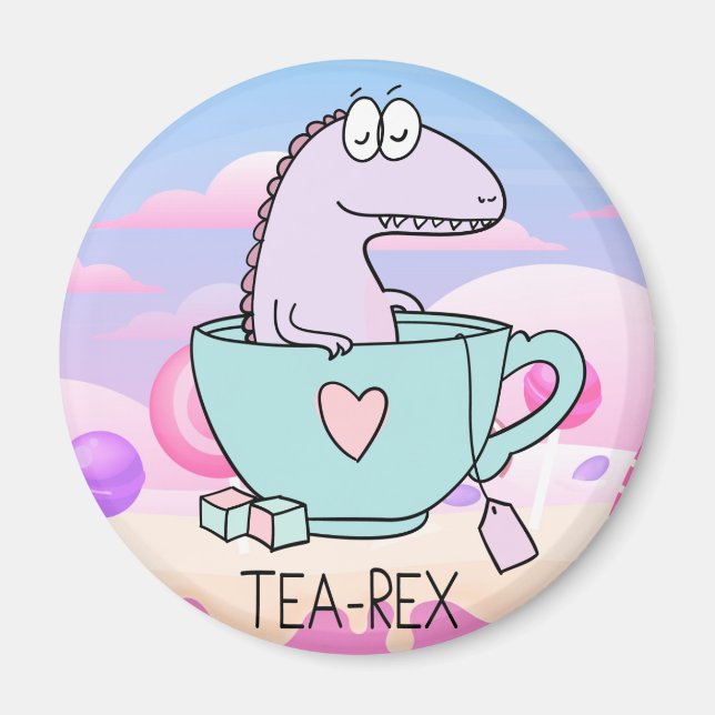 Íman Tea Rex Magnet (Frente)