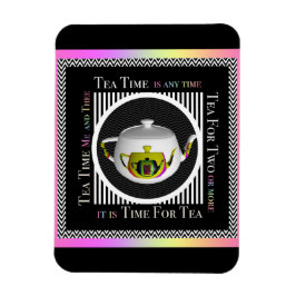 Íman Tea Time  Refrigerator 