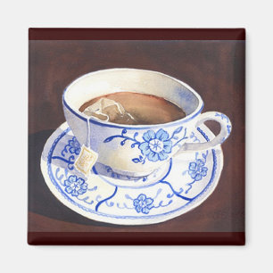 Íman Teacup com saquinho de chá