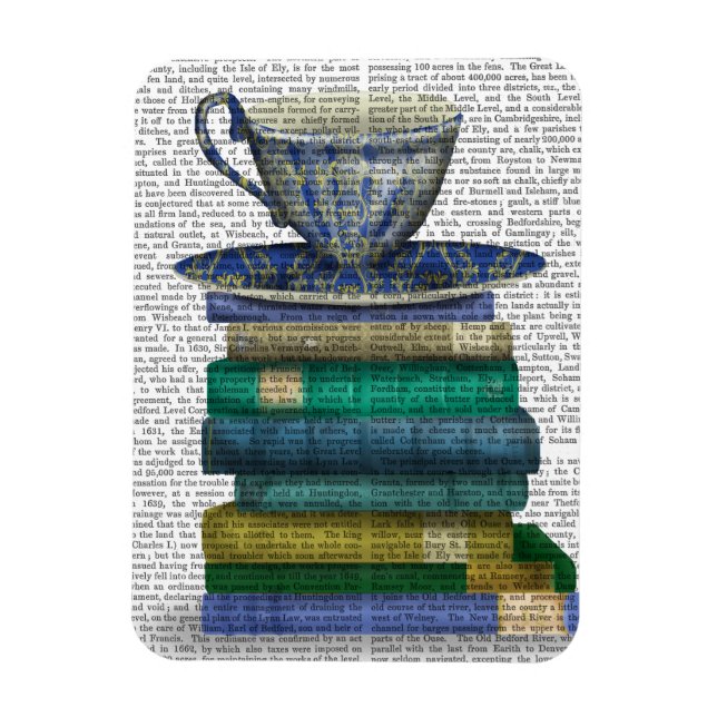 Íman Teacup e Livros (Vertical)