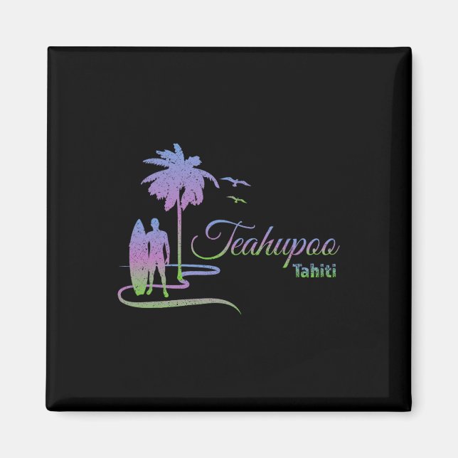 Íman Teahupoo Tahiti Surfando Polinésia Francesa  (Frente)
