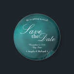 Íman Teal Eetéreo: Imã salve a data refinada<br><div class="desc">Desvendar a magia do seu dia especial com a Imã salve a data requintada do Teal Ereal. Esta obra-prima magnética, enfeitada com tons refinados e tons prateados delicadamente entrelaçados com padrões mármore mesmerizantes, convida seus entes queridos a compartilhar a elegância de sua celebração iminente. Adote o alure moderno e a...</div>