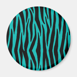 Íman Teal Zebra