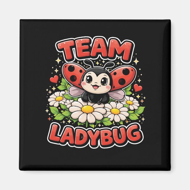 Íman Team Ladybug (Frente)
