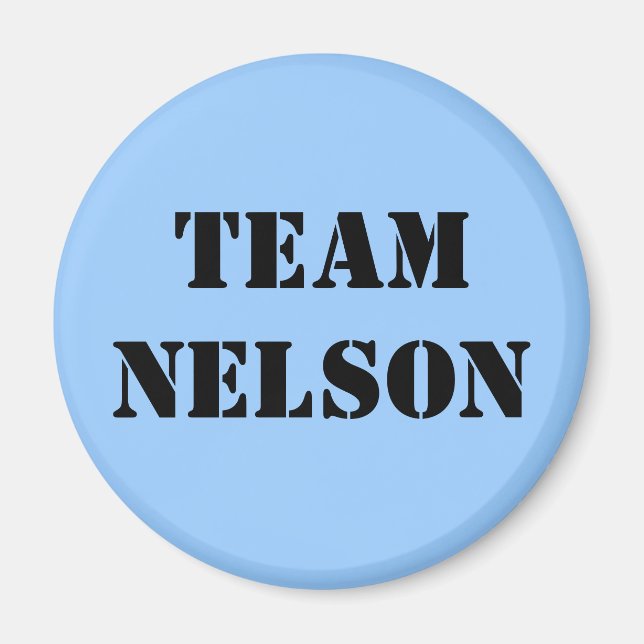 ÍMAN TEAM NELSON (Frente)
