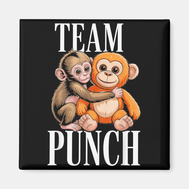 Íman Team Punch - Bebe Macaco Fofo (Frente)