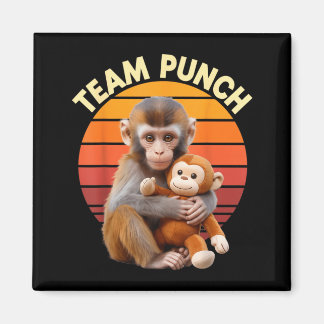 Íman Team Punch Monkey Plush Retro Sun