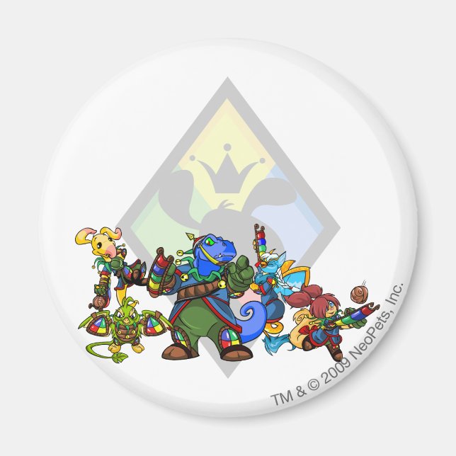 Íman Team Roo Island Group (Frente)