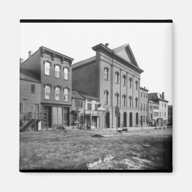 Íman Teatro Ford na época de Lincoln. Washington, D.C. (Frente)