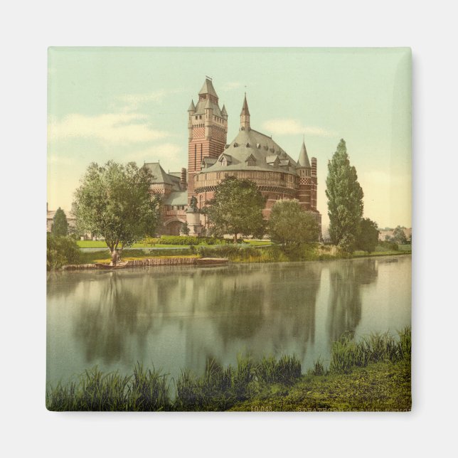 Íman Teatro Memorial de Shakespeare, Stratford-on-Avon (Frente)