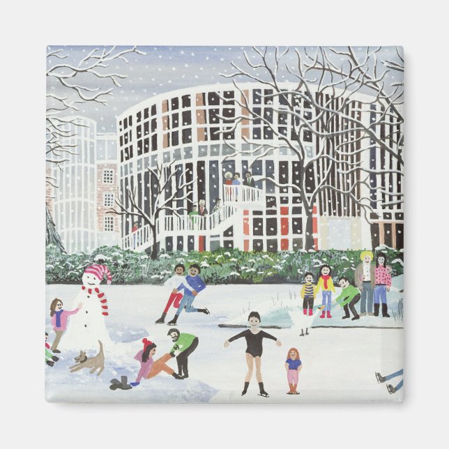 Íman Teatro Yvonne Arnaud (Frente)