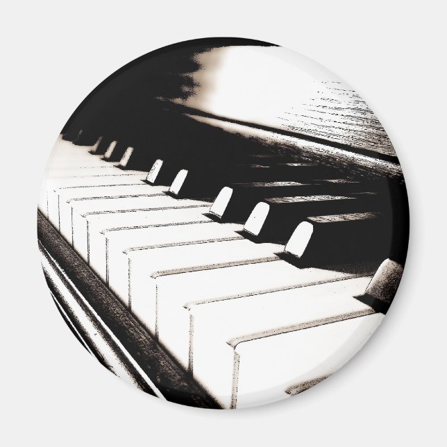 Íman Teclas de Piano Macro (Frente)
