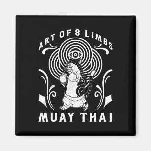 Íman Técnica de lutador de Muay Thai Tailândia Punho An