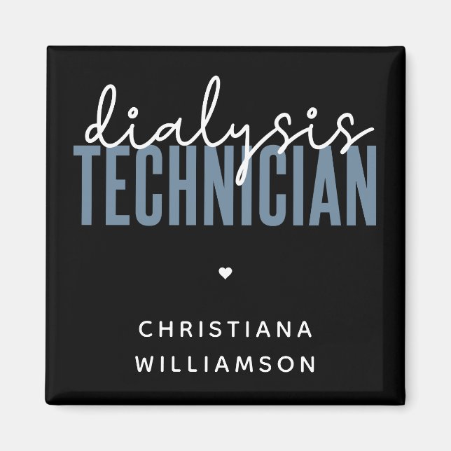 Íman Técnico de Diálise Personalizado | Presentes para  (Frente)