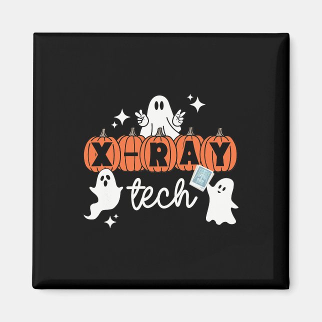 Íman Técnico de Halloween Xray Tech Pumpkin (Frente)