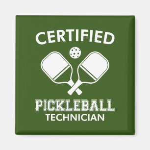 Íman Técnico de Pickleball Certificado